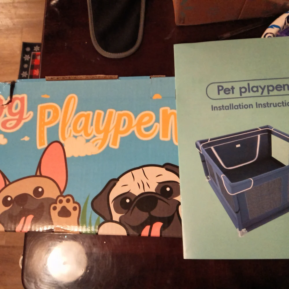 Blue Small Pet Habitat Playpen